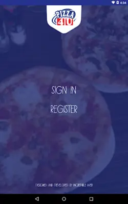 Pizza4U android App screenshot 5